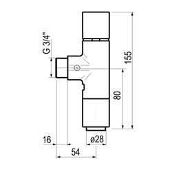 Presto ArteI 2D con llave de paso
