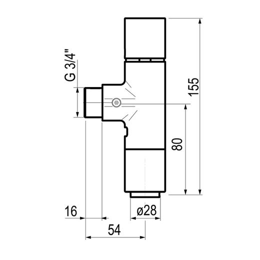 Presto ArteI 2D con llave de paso