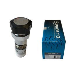 Presto Cabezal Alpa 80 empotrado negro