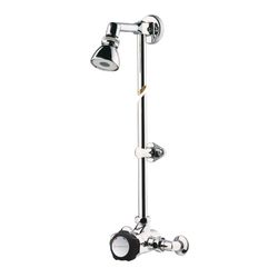 Presto Conjunto Alpa 80 con rociador orientable (con racores) con válvula vaciado