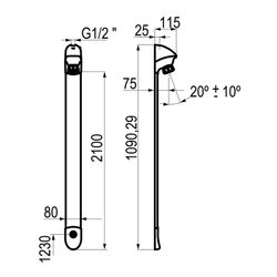 Presto DL 400 Touch (angulo)