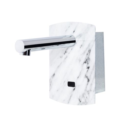 Presto Domo Sensia P grifo lavabo mural un agua pila mármol blanco