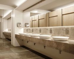 Presto Domo Sensia P lavabo mural un agua transformador cromado