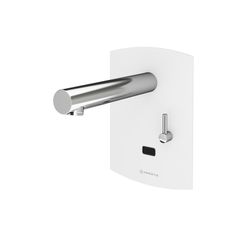Presto Domo Sensia PM lavabo mural mezclador pila blanco