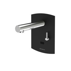 Presto Domo Sensia PM lavabo mural mezclador transformador negro