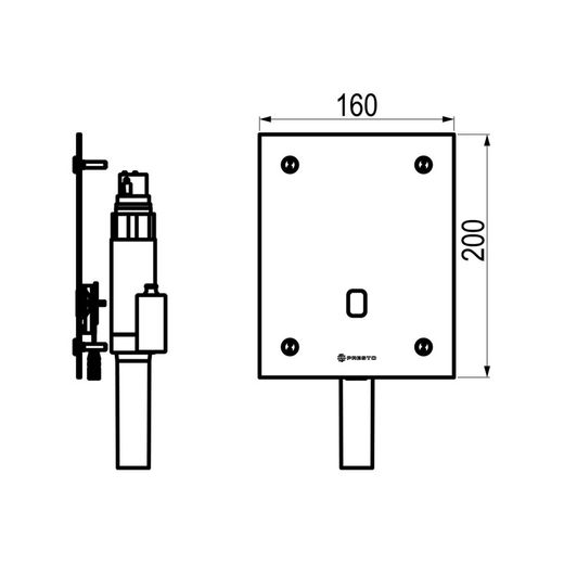 Presto Kit de transformación 1000 A Elec sin pulsador pila