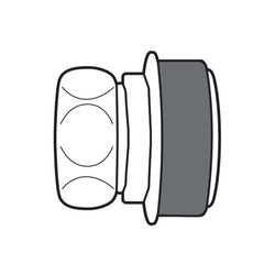 Presto Racor unión para tubo de descarga diámetro exterior 32 mm y diámetro de tapón 45 mm