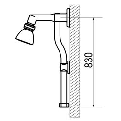 Presto Rociador orientable con tubo para 65 y 75