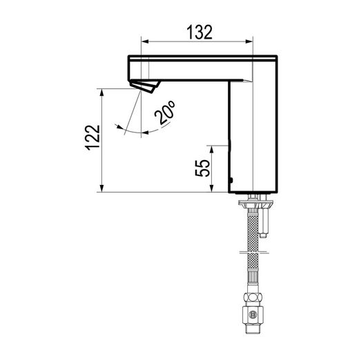 Presto Soho lavabo transformador con llave LEED