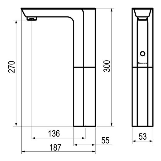 Presto XT Elec L alto Transformador Cromo