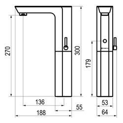 Presto XT Elec LM alto Transformador Cromo