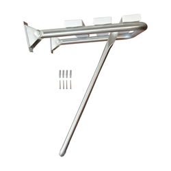 Asiento abatible mural inox brillo Presto Equip