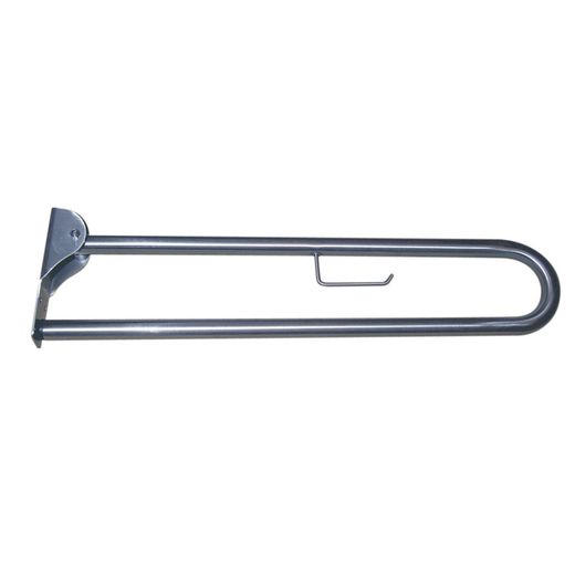 Barra de apoyo abatible inox blanco Presto Equip