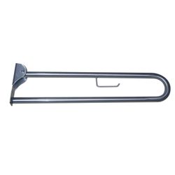 Barra de apoyo abatible inox brillo Presto Equip