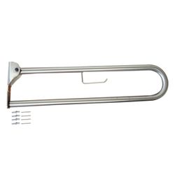 Barra de apoyo abatible inox mate Presto Equip