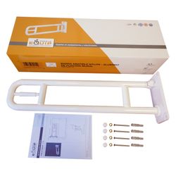 Barra de apoyo abatible nylon 800 mm Presto Equip