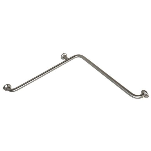 Barra de apoyo ángulo horizontal inox brillo Presto Equip
