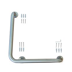 Barra de apoyo ángulo inox mate Presto Equip