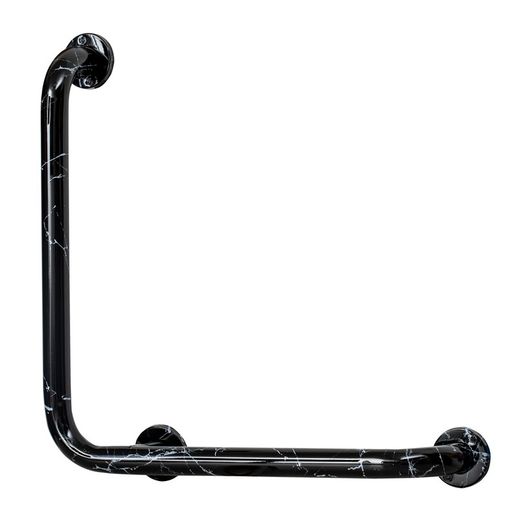 Barra de apoyo en ángulo 160 Luxcover mármol negro Presto Equip