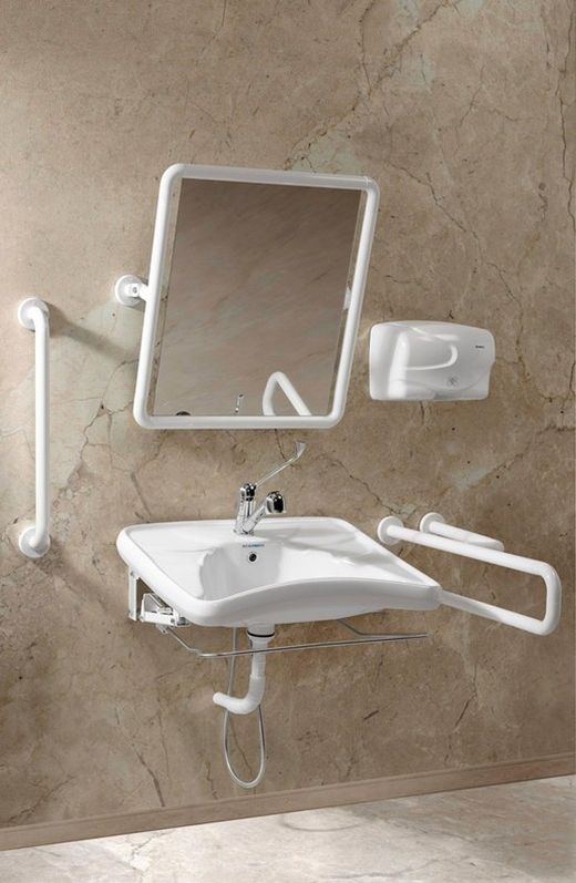 Barra de apoyo mural nylon 798 mm Presto Equip