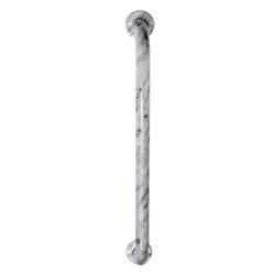 Barra de apoyo recta 600 mm Luxcover mármol blanco Presto Equip