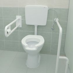 Inodoro Prestowash 710 pulsación a distancia con asiento Presto Equip