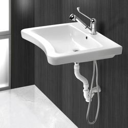 Lavabo fijo Prestosan 960 sin grifo Presto Equip