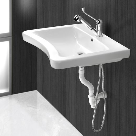 Lavabo fijo Prestosan 960 sin grifo Presto Equip