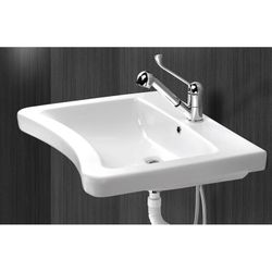 Lavabo fijo Prestosan 961 con grifo Presto Equip