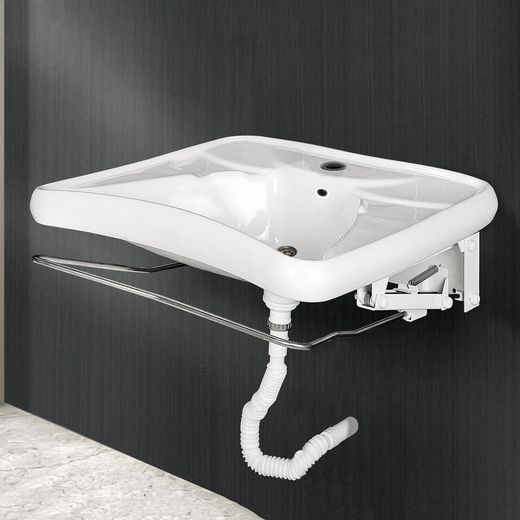 Lavabo inclinación neumática Prestosan 870 sin grifo Presto Equip