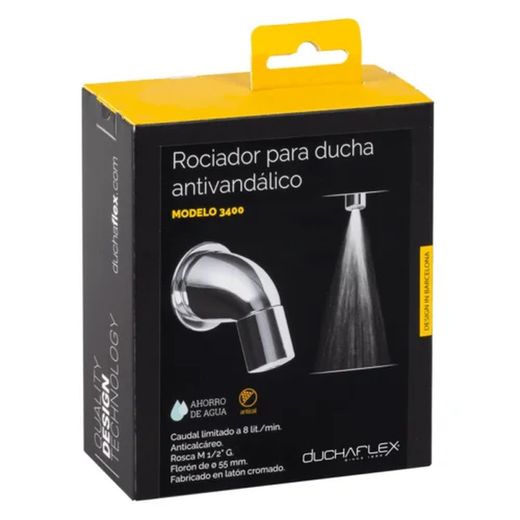 Rociador antivandálico fijo