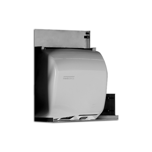 Secador de manos automático con soporte incluido para detrás del espejo
