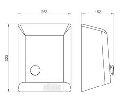 Secamanos BIGFLOW pulsador carcasa INOX brillo