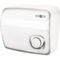 Secamanos KAI pulsador carcasa INOX blanco