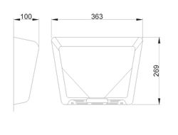 Secamanos THIN carcasa INOX satinado
