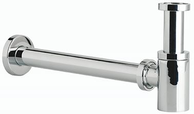 SIFON LAVABO "MINI"  1"1/4 CON TUBO Y VALONA