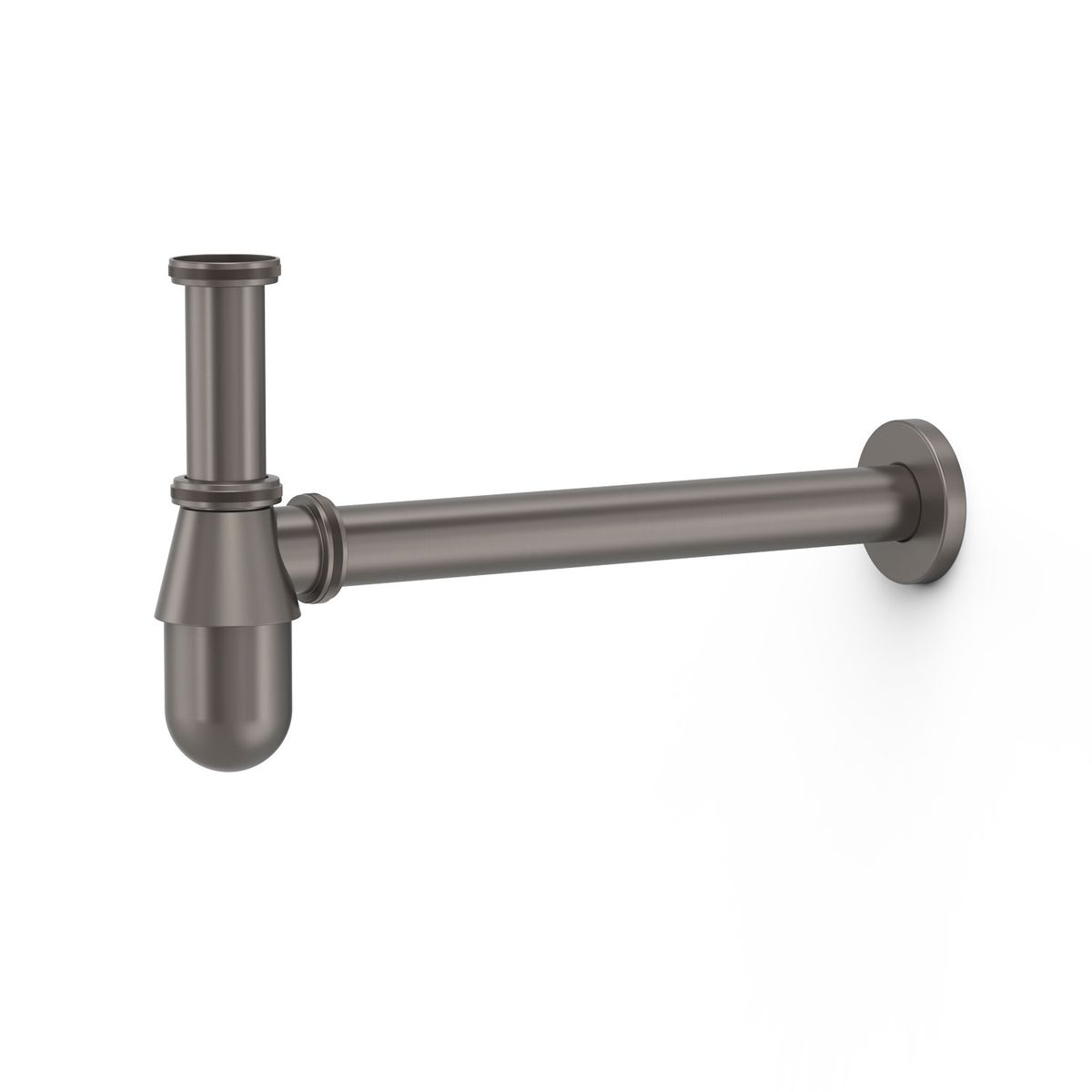 Sifón telescópico tipo botella inspeccionable para lavabo