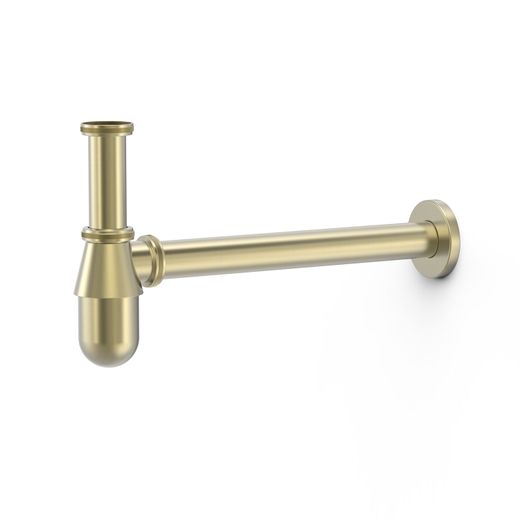 Sifón telescópico tipo botella inspeccionable para lavabo