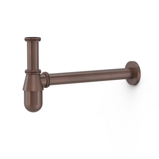 Sifón telescópico tipo botella inspeccionable para lavabo