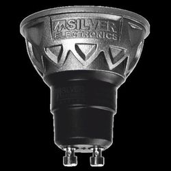Silver dicroica LED 5w GU10 3000K 450lm 38