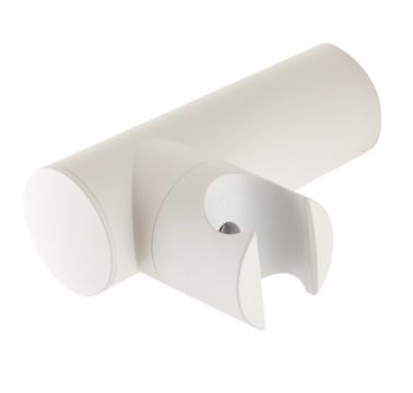 SOPORTE PARED MINIMALISTA PLASTICO BLANCO MATE