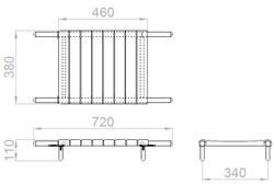 Taburete para baño