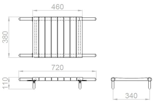Taburete para baño
