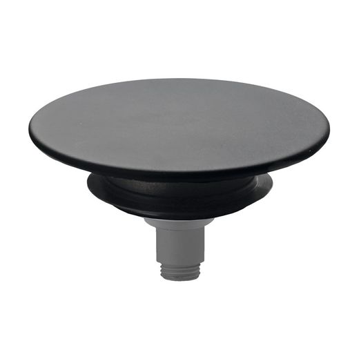 Tapón válvula click·clack acabado negro mate