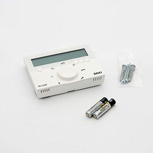 Termostato ambiente semanal con cables tx-1200