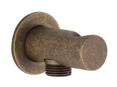 TOMA AGUA DE PARED DE 1/2" CON SOPORTE LATERAL PARA FLEXO