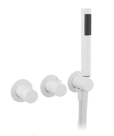 EMPOTRADO DE DUCHA HORIZONTAL CON 3 SALIDAS