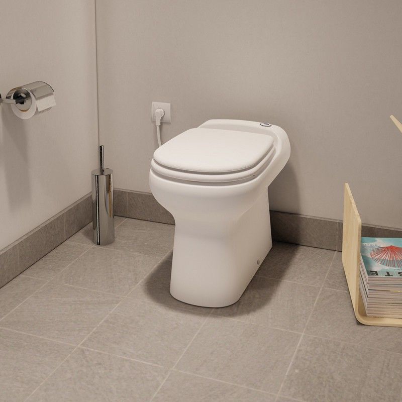 Inodoro con triturador incorporado Dual Flush