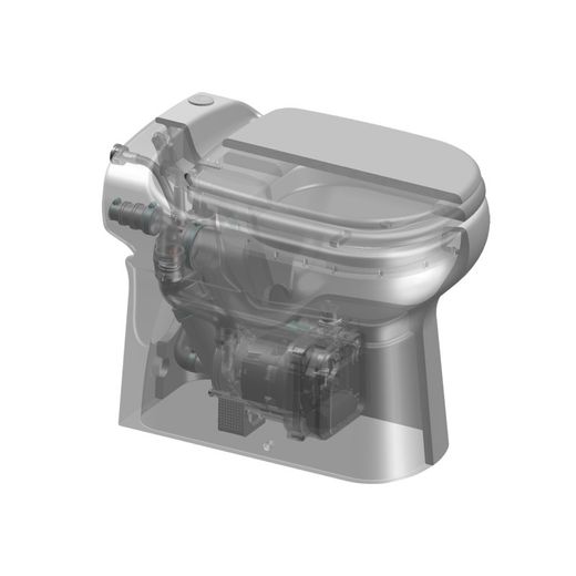 Inodoro con triturador incorporado Dual Flush