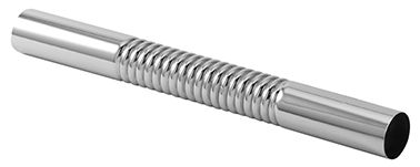 TUBO FLEXIBLE ø 32 X 300 MM. CROMADO